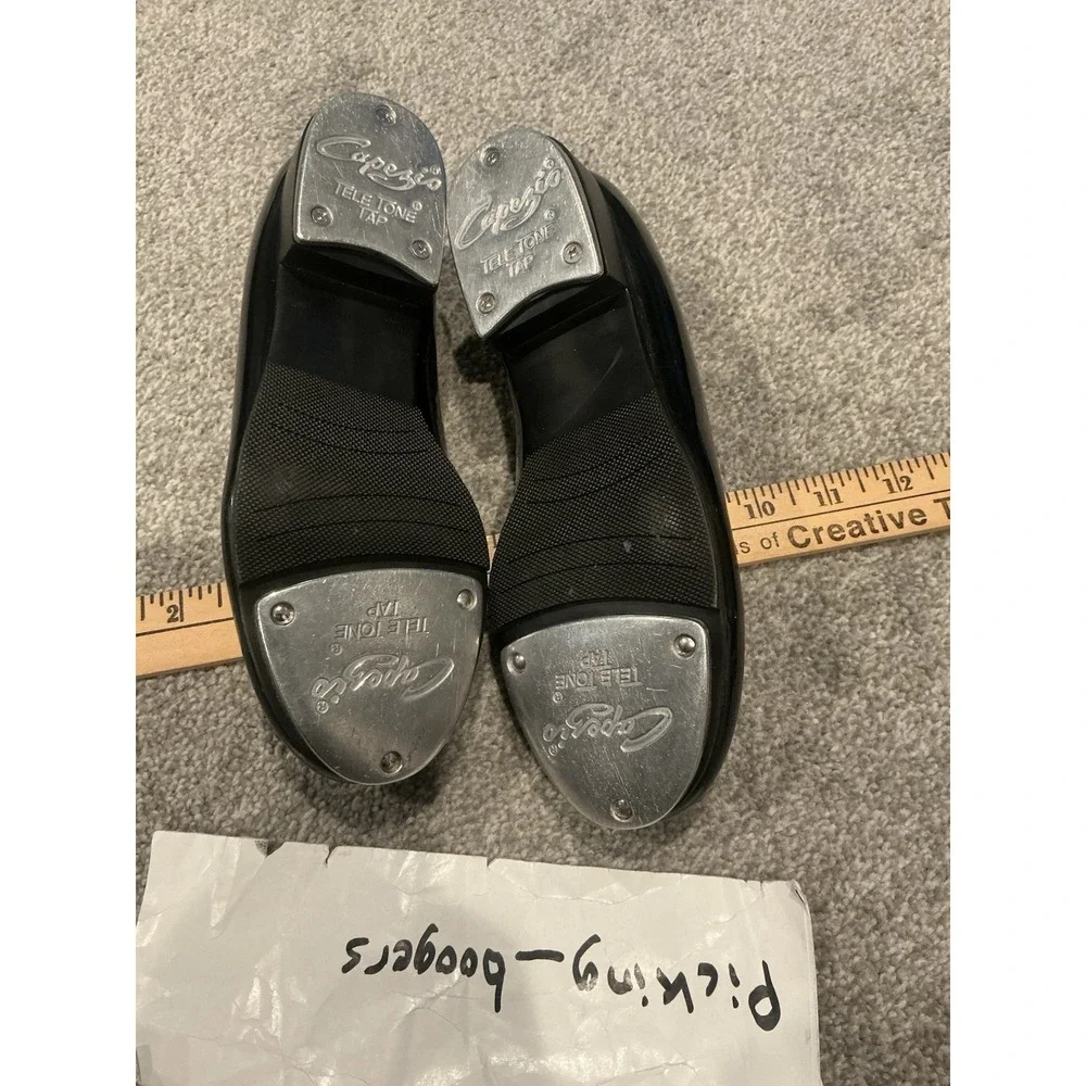 Size 5m Youth Black‎ Capezio Tap Shoes